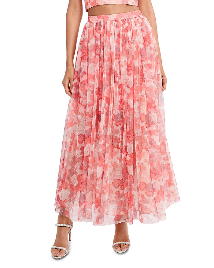 Floral A Line Skirt