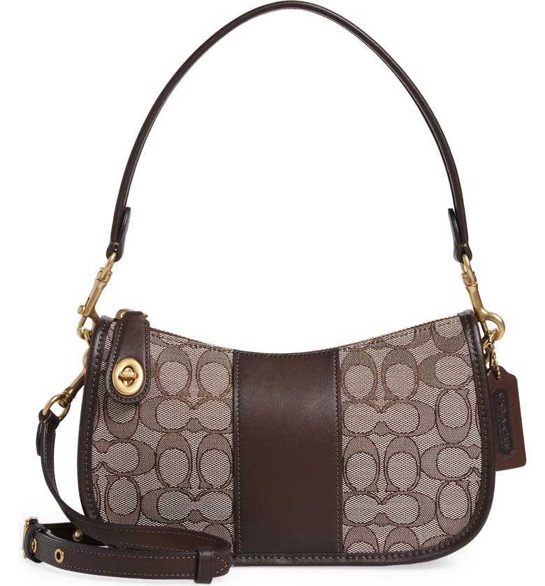 Original Signature Monogram Jacquard Shoulder Bag