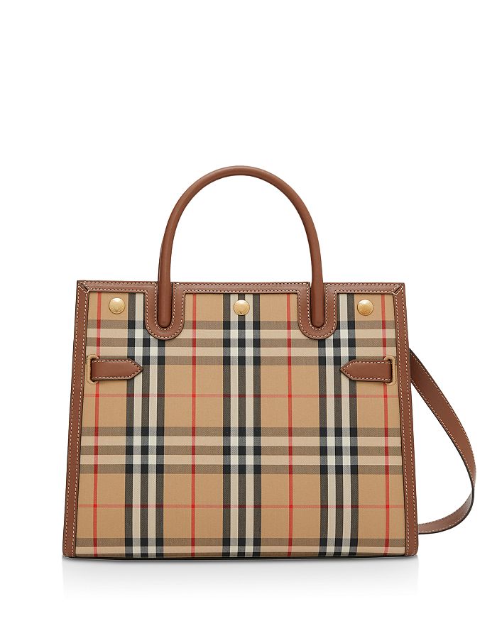 Mini Vintage Check Two Handle Title Bag