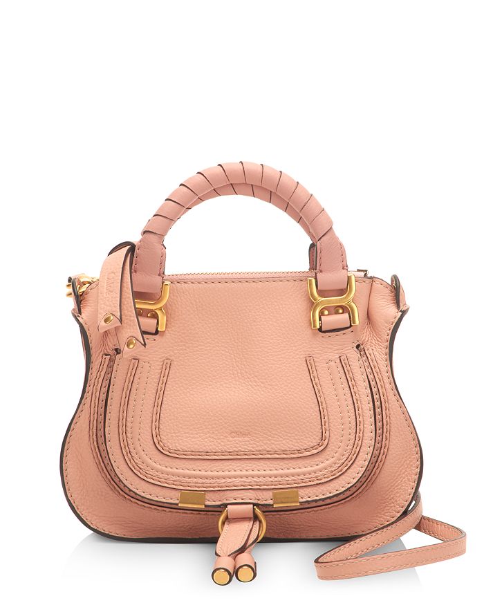 Marcie Mini Leather Crossbody Satchel