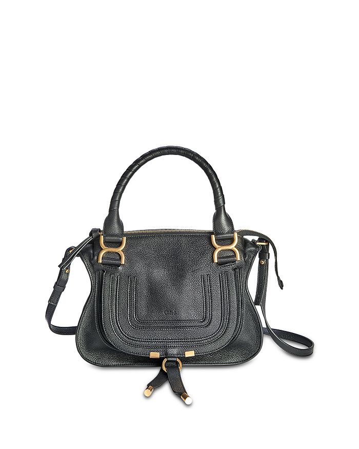 Marcie Small Leather Satchel