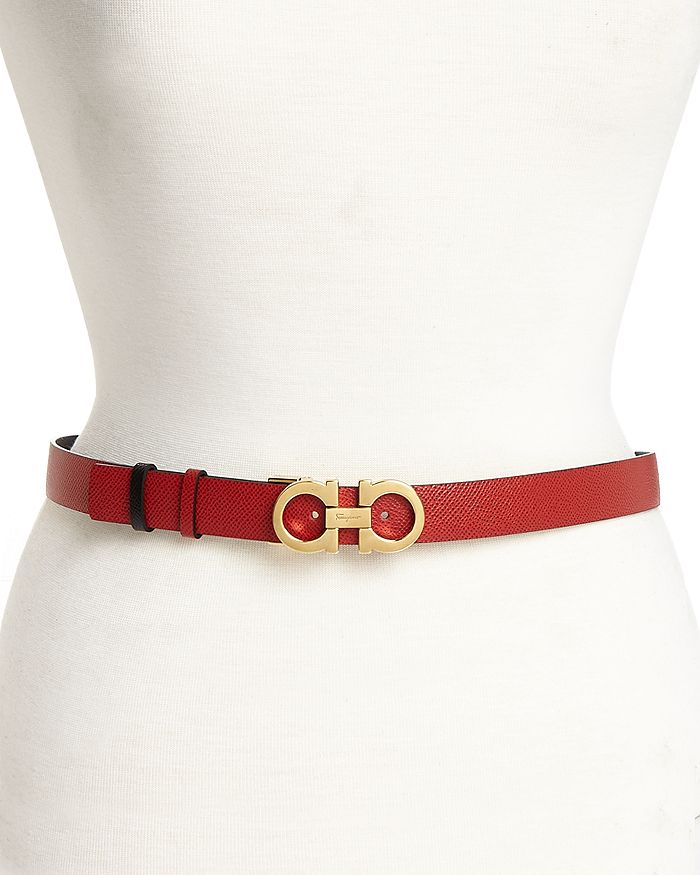 Women's Gancini Reversible Belt