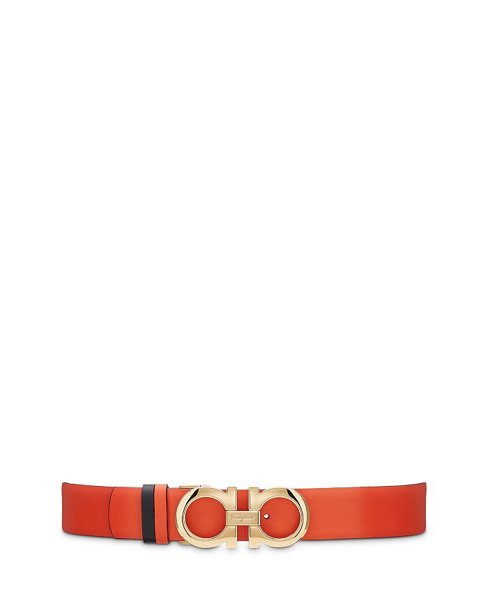 Logo Leather Belt