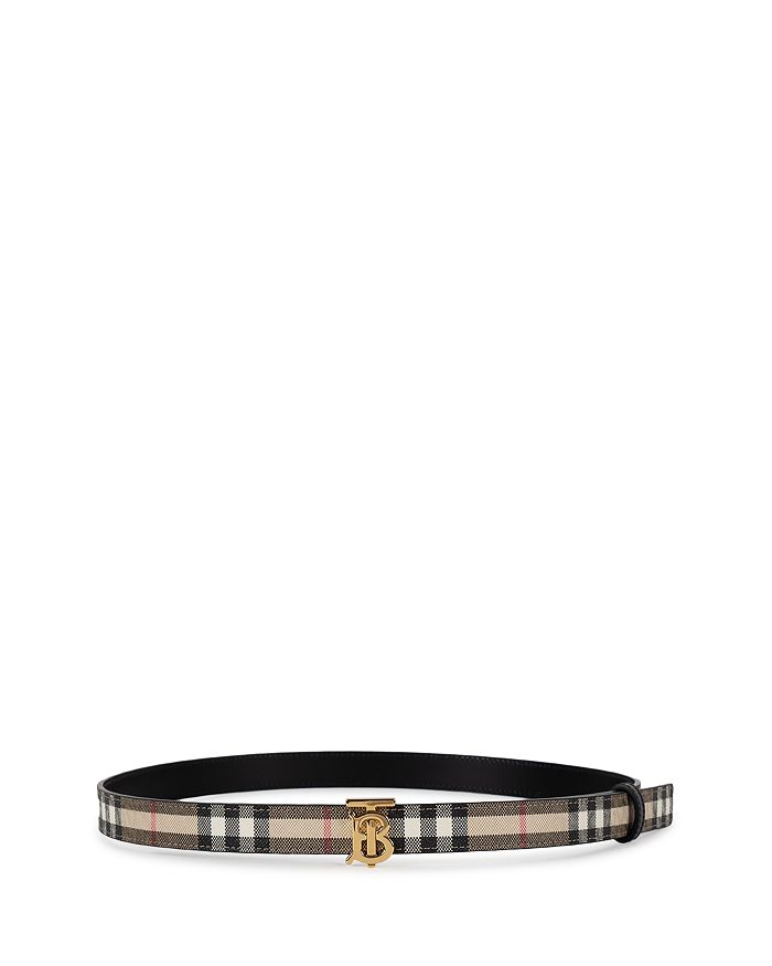 Women's Reversible Vintage Check Belt