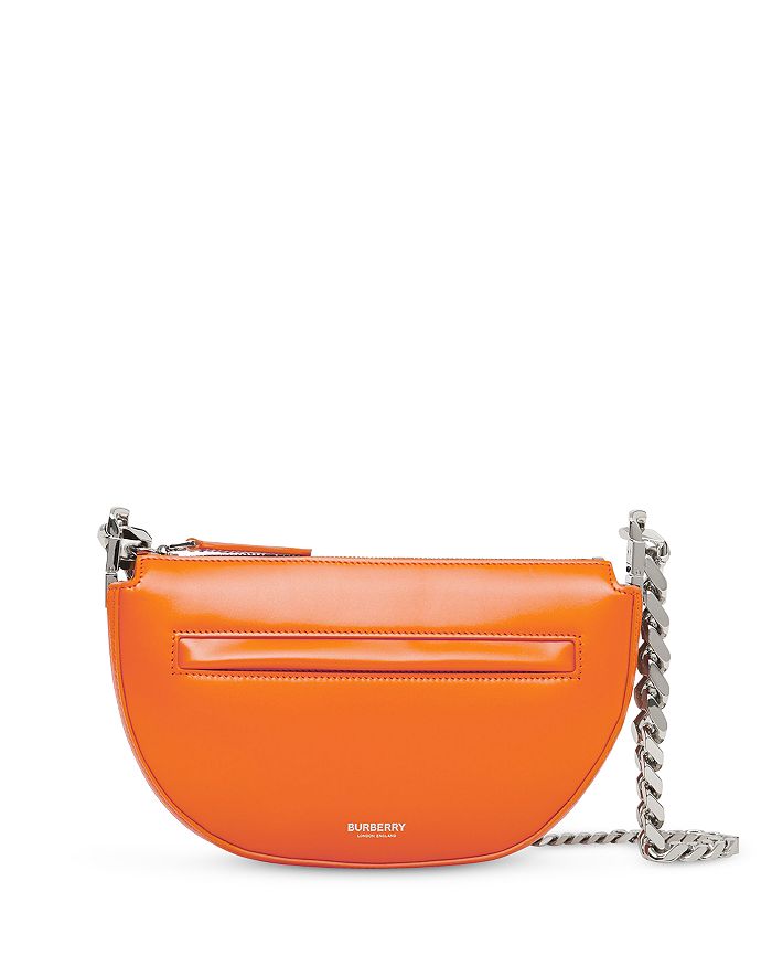 Mini Leather Zip Olympia Shoulder Bag