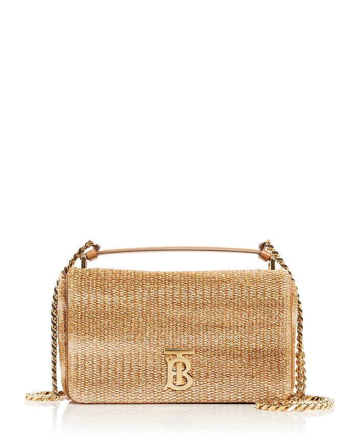 Lola Small Raffia Shoulder Bag