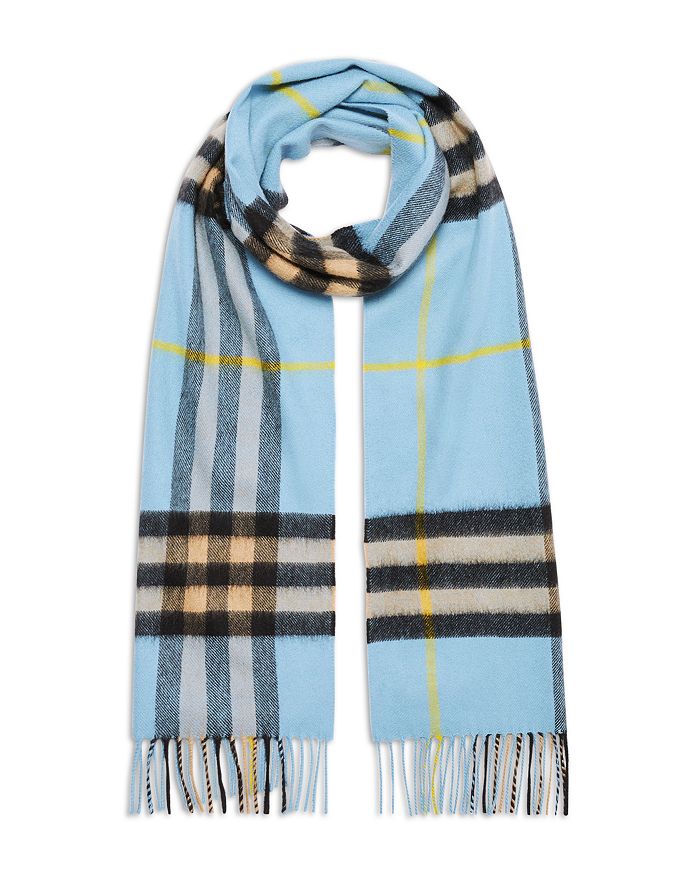 Classic Check Cashmere Scarf