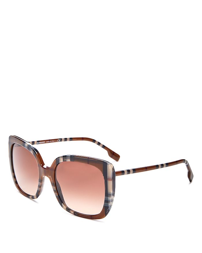 Women's Square Sunglasses, 54mm