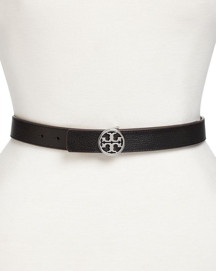 Women's Reversible Leather Logo Belt
