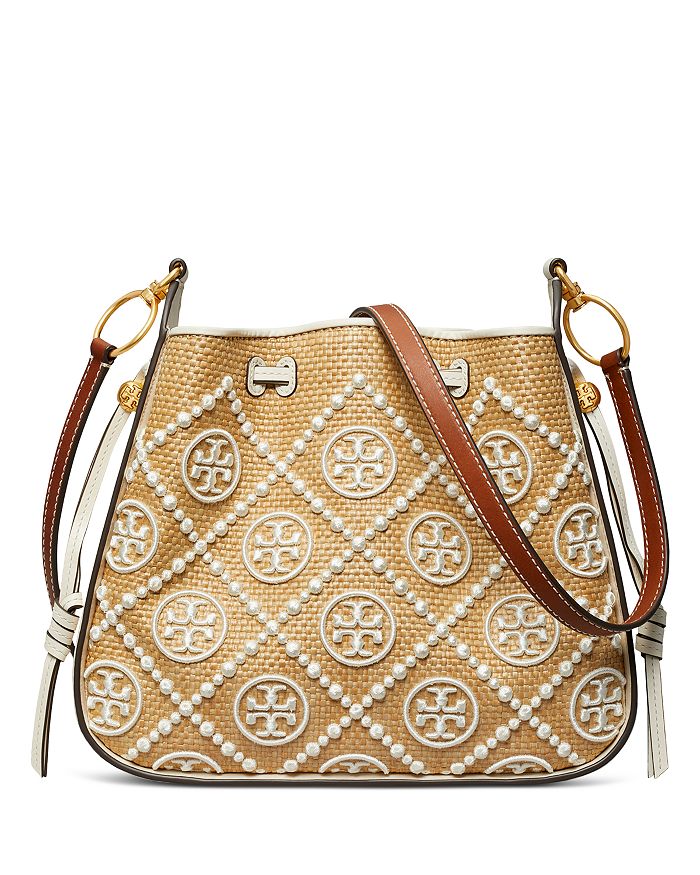 T Monogram Jacquard Bell Bag