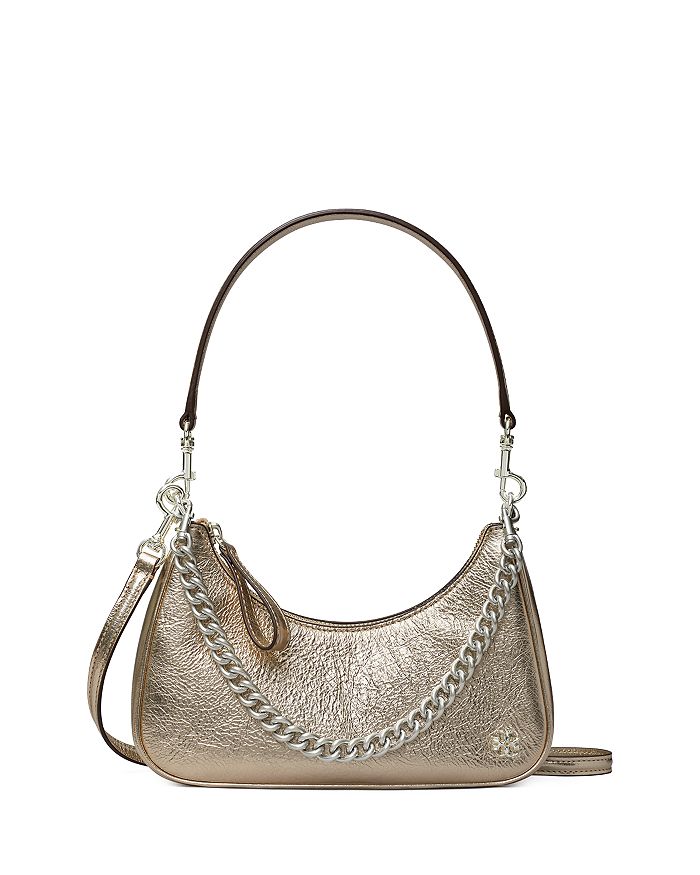 151 Mercer Metallic Small Crescent Bag