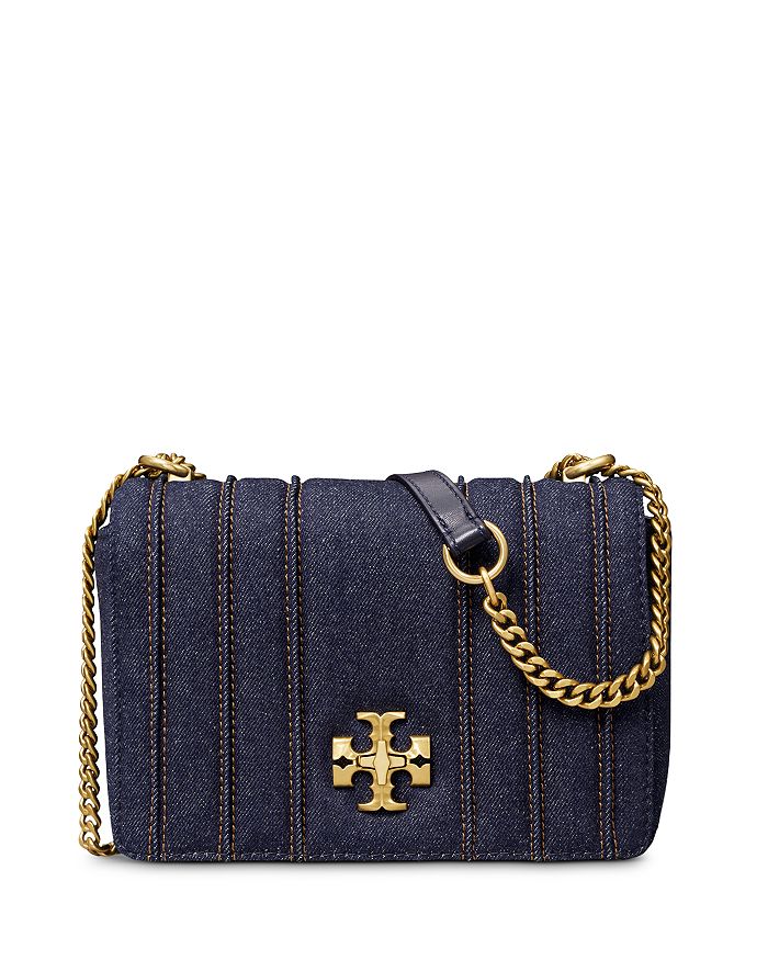 Kira Denim Chain Shoulder Bag