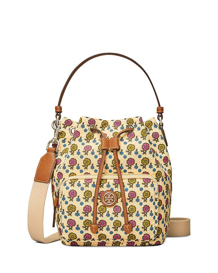 Virginia Printed Mini Bucket Bag