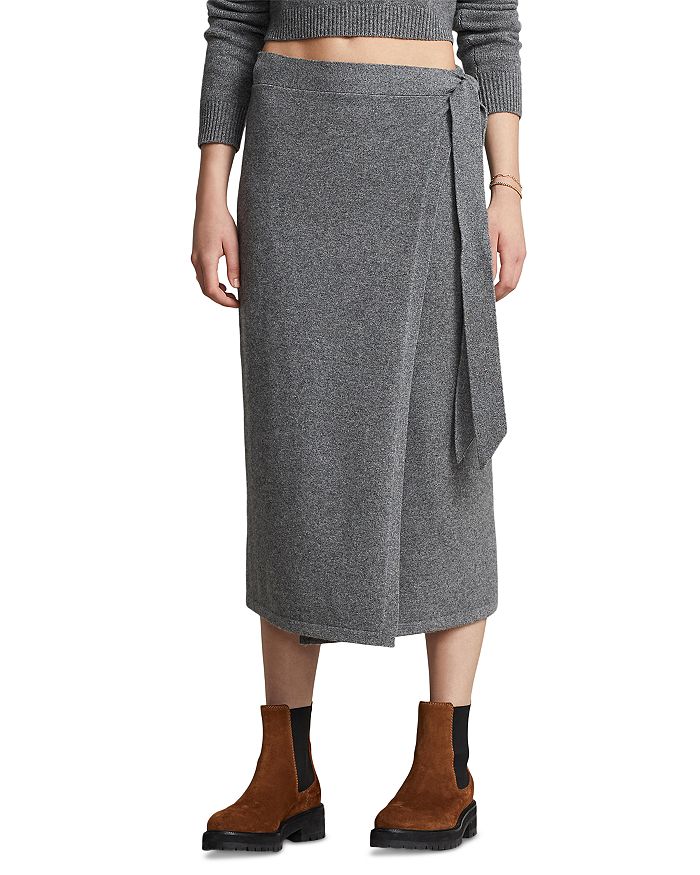 Wrap Midi Skirt