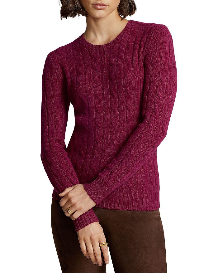 Cashmere Cable Knit Sweater