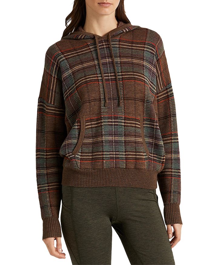 Plaid Hooded Sweater