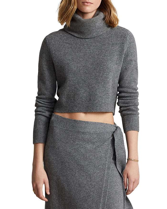 Cropped Cashmere Sweater