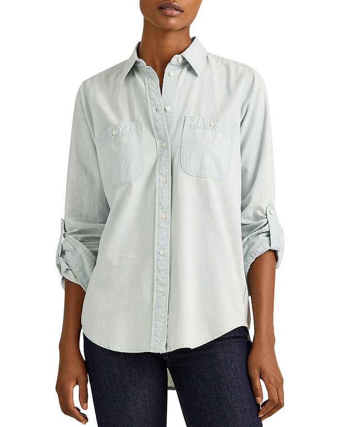 Relaxed Roll Sleeve Shirt