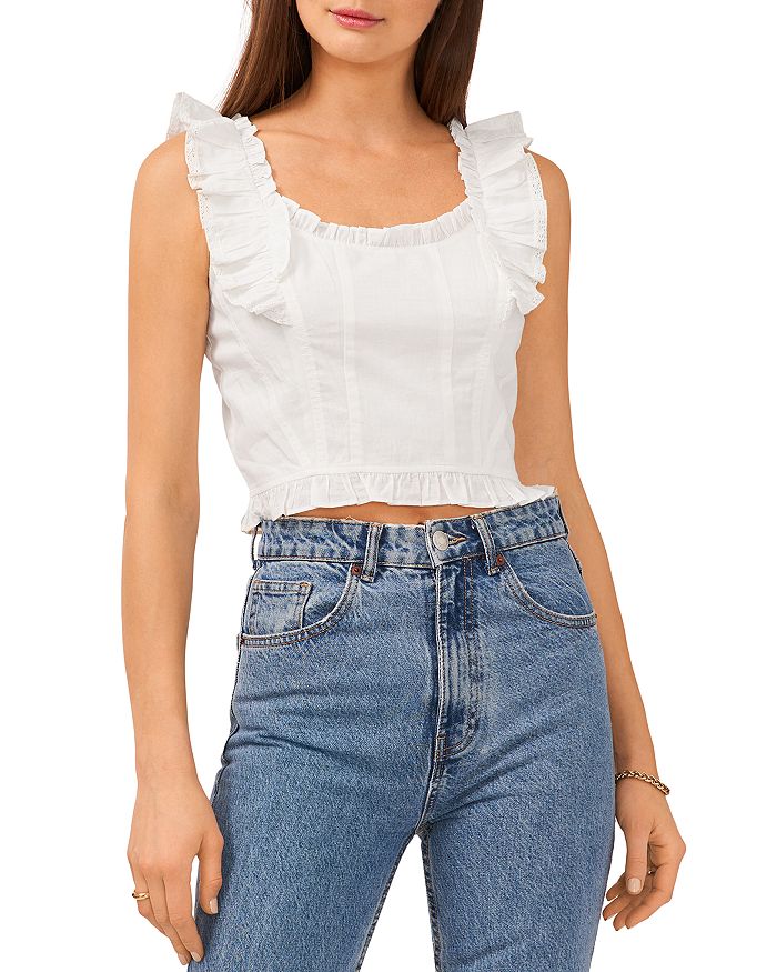 Ruffled Crop Top