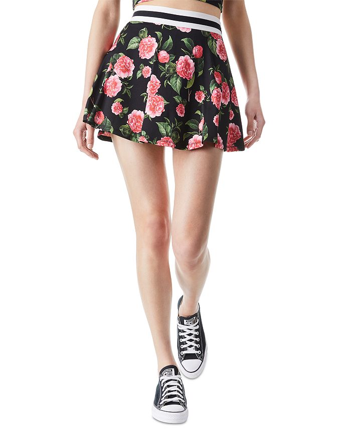 Blaize Floral Trapeze Mini Skirt
