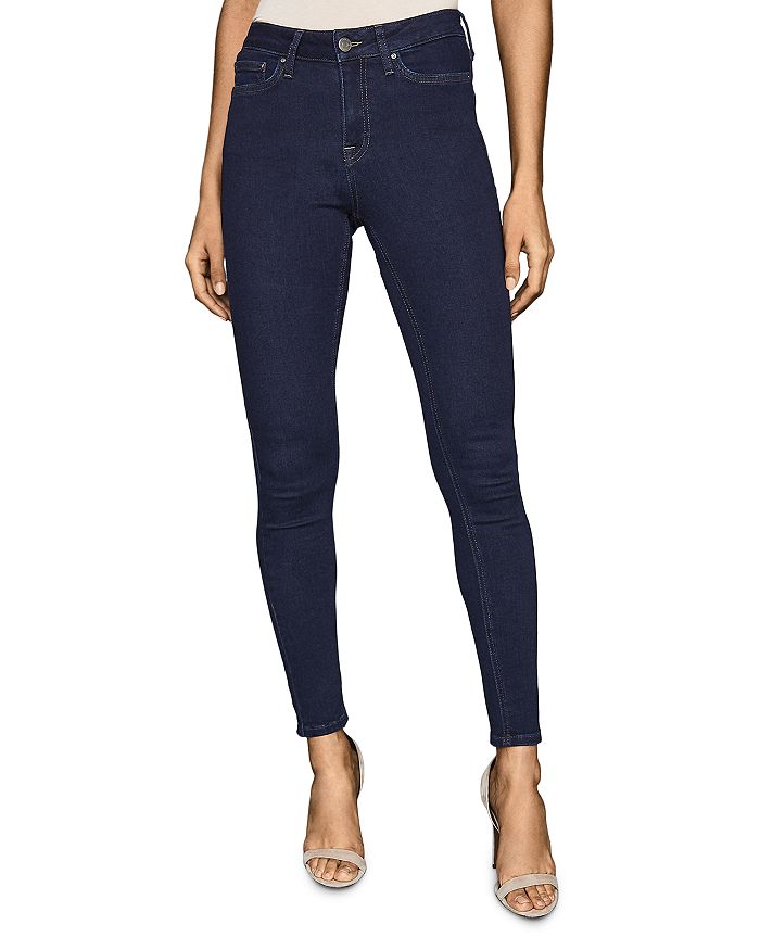 Lux Mid Rise Skinny Jeans in Indigo