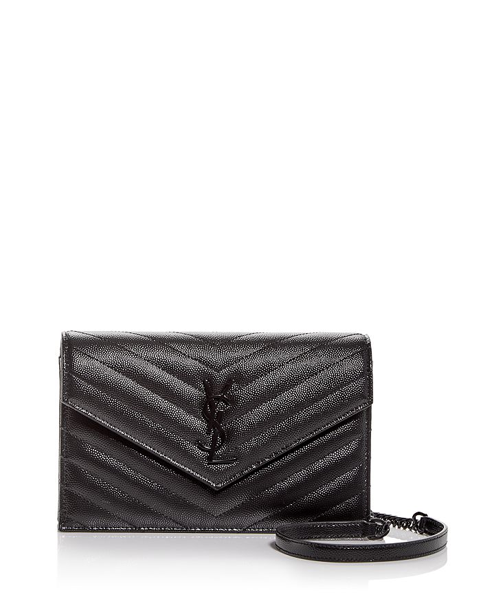 Cassandre Quilted Leather Chain Wallet