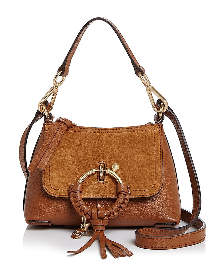 Joan Mini Leather Hobo